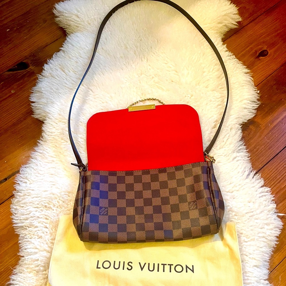 ***LIKE NEW*** LOUIS VUITTON Damier Ebene Favorite PM